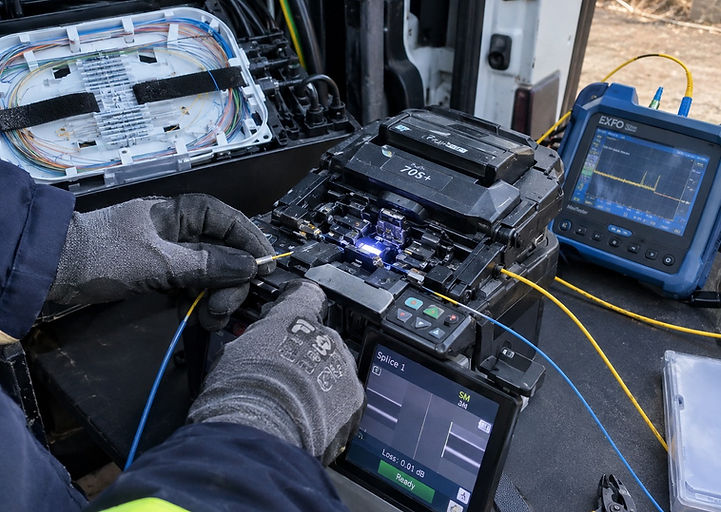Fibre Splicing & Testing